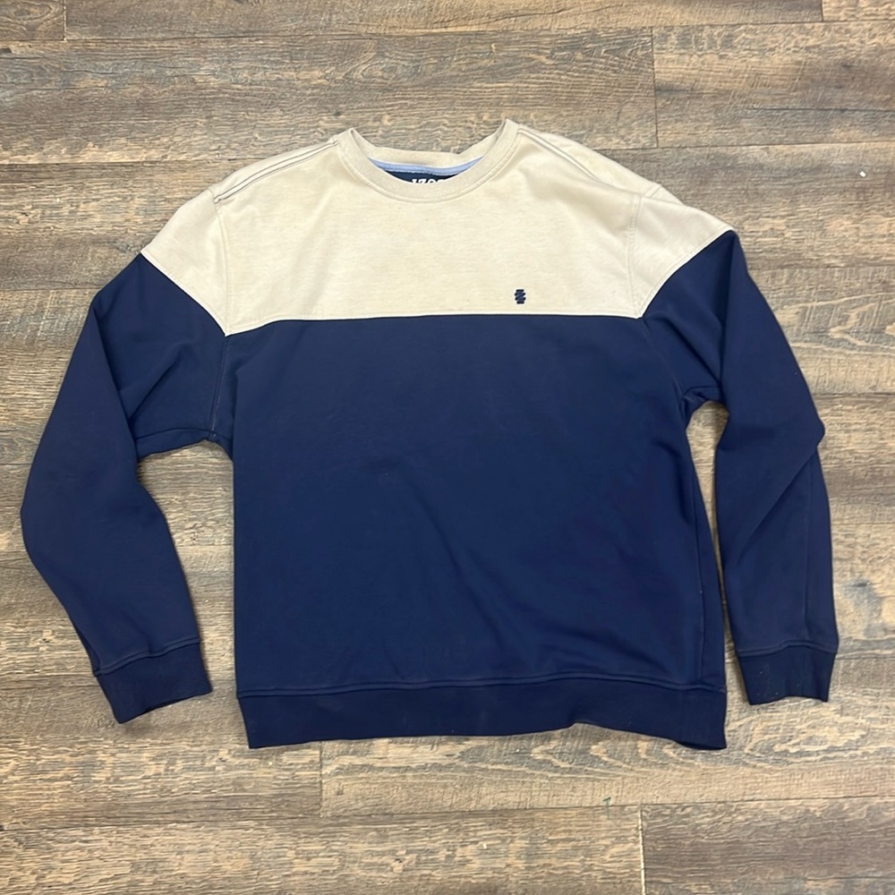 IZOD Two Tone Crewneck Sweatshirt